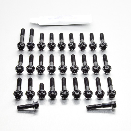 Aluminium Engine Kit Suzuki GSX650F Race Spec Etched ESU085HXRE Black 2007-2015 img