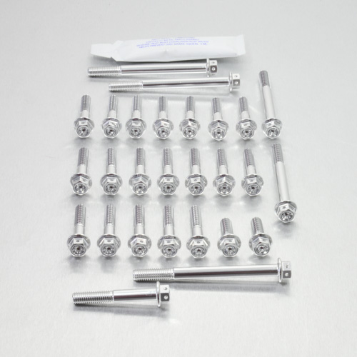 Aluminium Engine Kit Suzuki SFV650 Gladius Race Spec Etched Silver 09-15 img