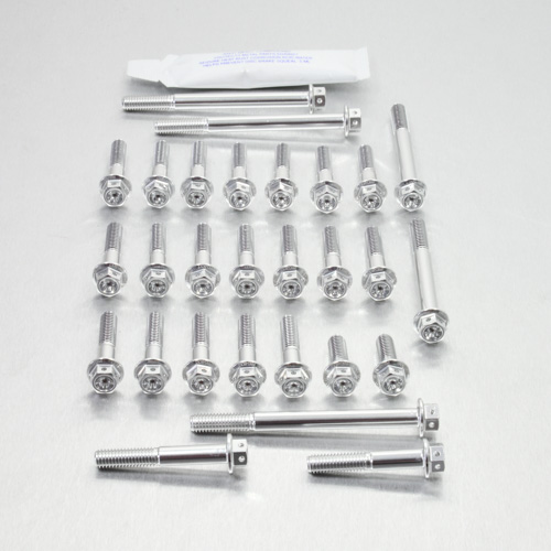 Aluminium Engine Kit Suzuki V-Strom DL650A Race Spec Etched Silver 04-11 img
