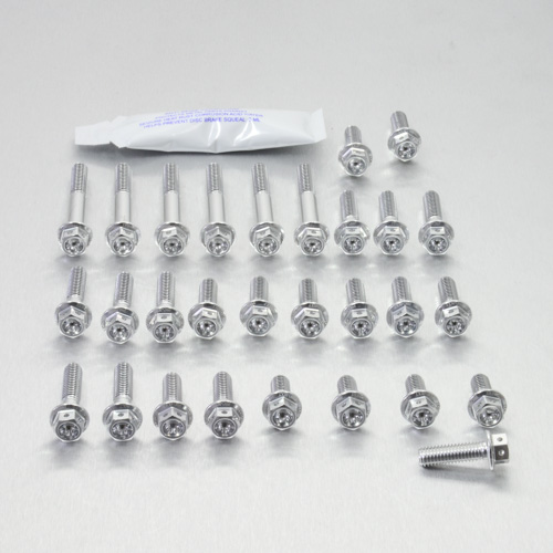Aluminium Engine Kit Suzuki GSF650 Bandit Race Spec Etched Silver 05-06 img