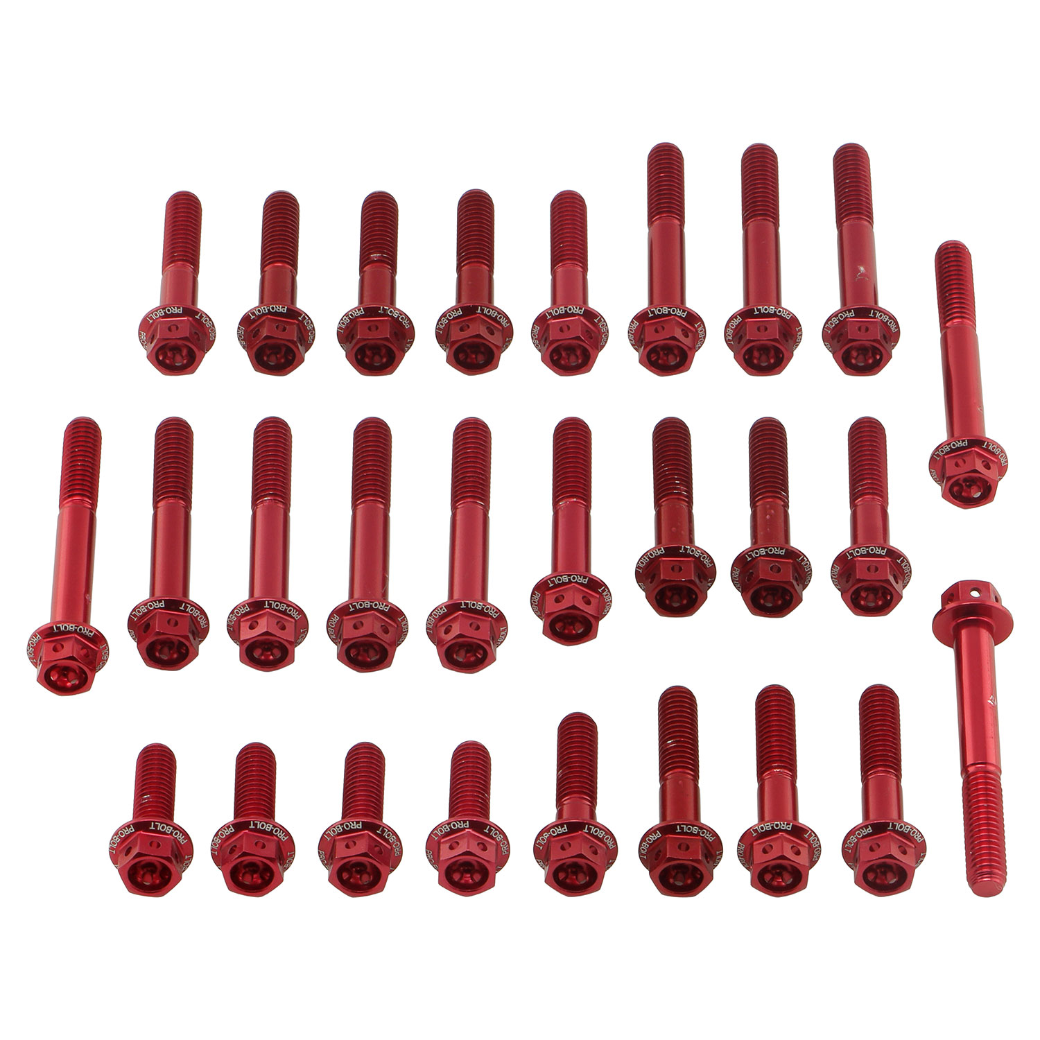 Aluminium Engine Kit Honda CRF250R Race Spec Etched EOHO50HXRE Red 2018-2021 img
