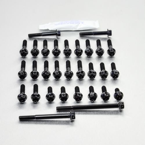 Aluminium Engine Kit Honda CRF250 Race Spec Etched 08-09 EOHO76HXRE Black 04-08 img