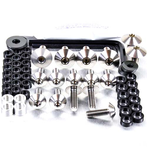 Titanium Fairing Kit Triumph Tiger 800 Natural | Pro-Bolt img