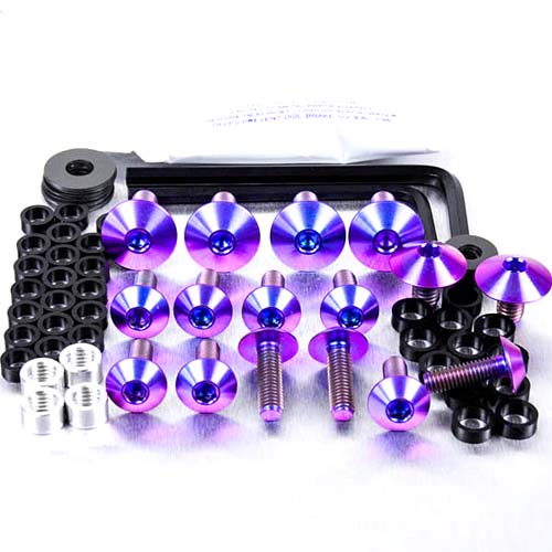 Titanium Fairing Kit Triumph Tiger 800 Purple Haze | Pro-Bolt img