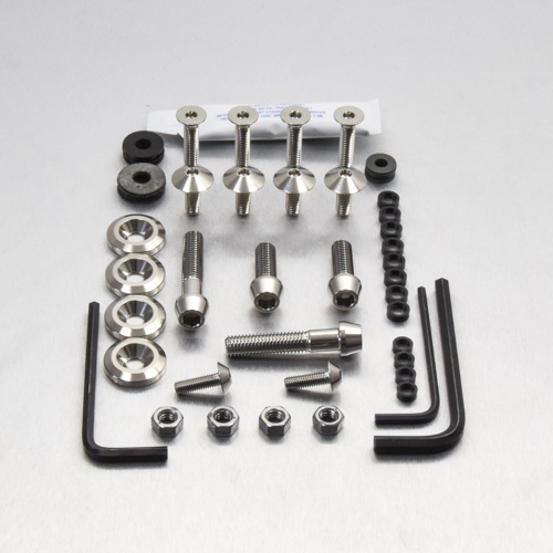 Stainless Steel Fairing Kit Yamaha FZS600 Fazer FYA175SS - Polished | Pro-Bolt img