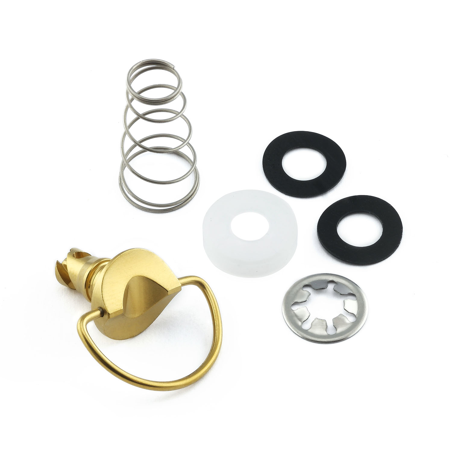 Stainless Steel Quick Release D-Ring 14mm - Gold | Pro-Bolt img