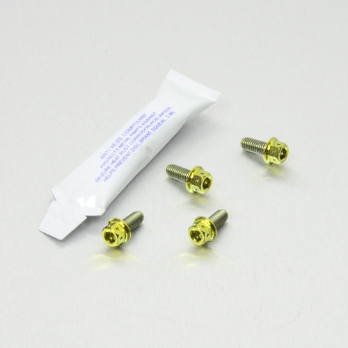 Titanium Frame Guard Mount Bolt DualDrive TIFRAMEGUARDMOUNT10DD Gold | Pro-Bolt img