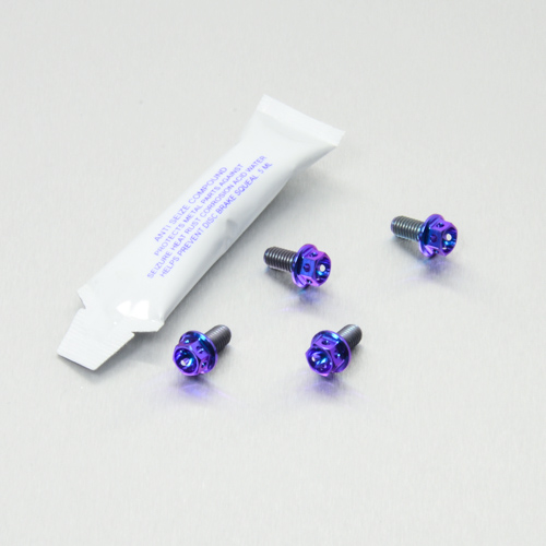 Titanium Frame Guard Mount Bolt Race Spec TIFRAMEGUARDMOUNT10R Purple | Pro-Bolt img