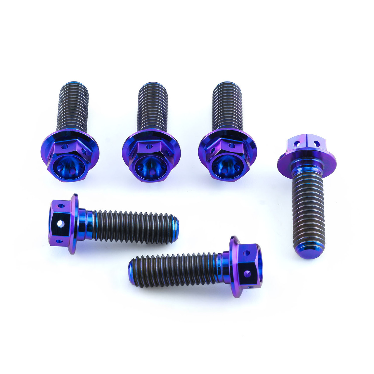 V様 Titanium Disc Rotor Bolts M8 x 25mm Race Spec x 6 Front