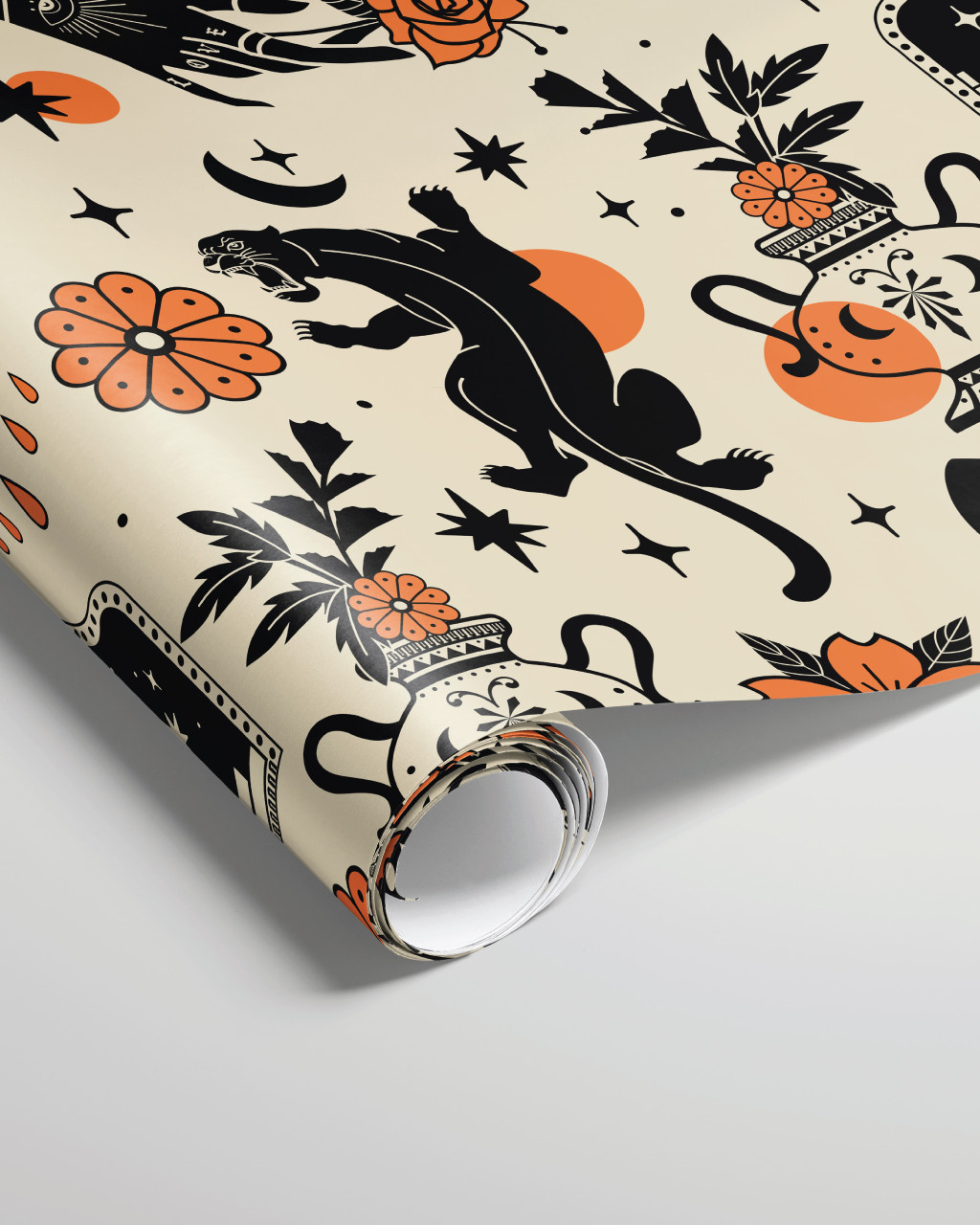 Pirate Skull Crossed Swords Tattoo Design Premium Gift Wrap Wrapping Paper  Roll  Walmartcom