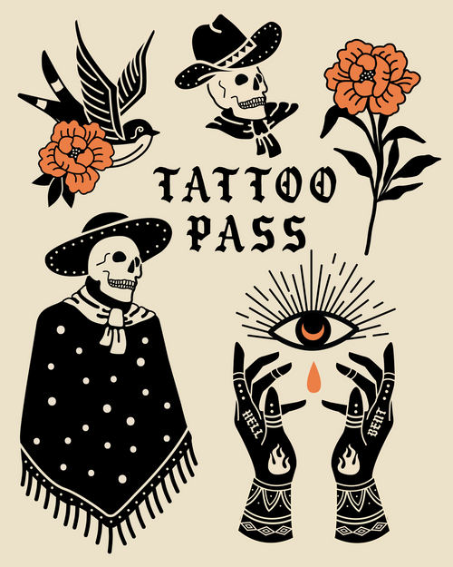 Tattoo Pass V