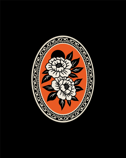 Gothic Bloom I Print