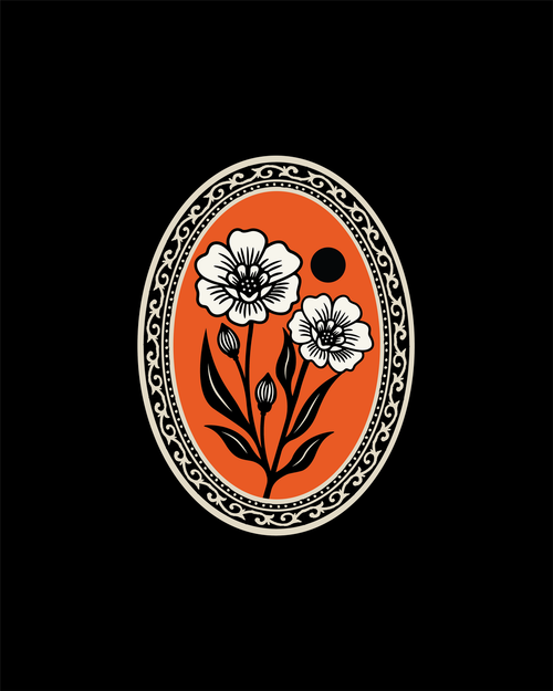 Gothic Bloom II Print