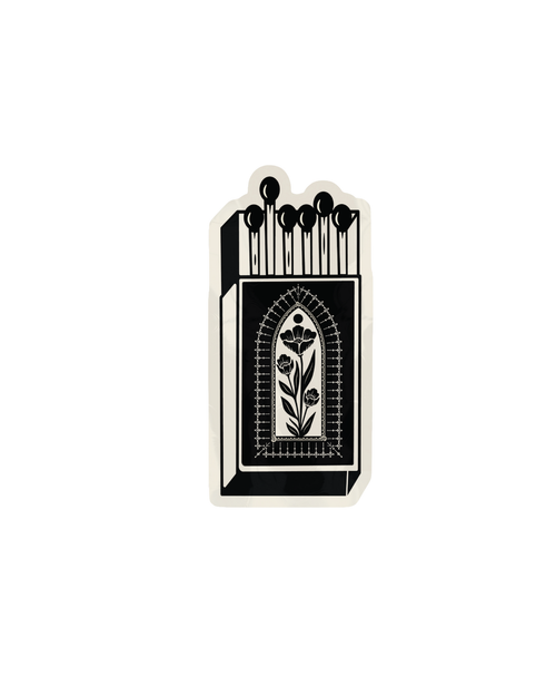 Gothic Matchbox Sticker