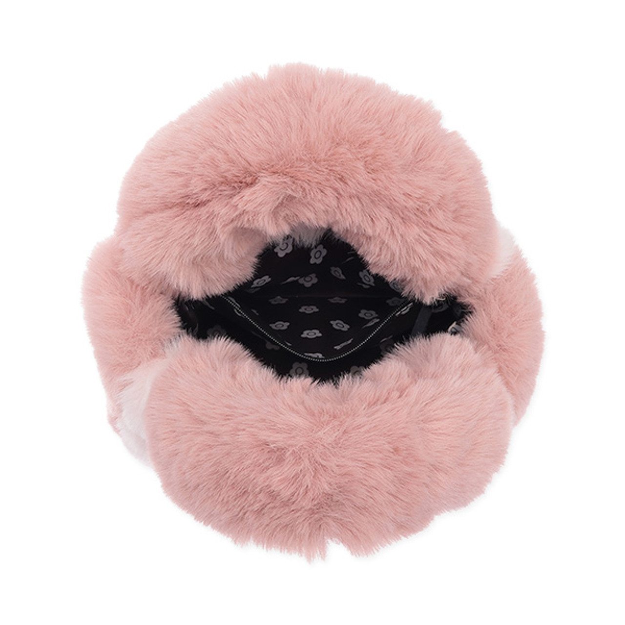 Daisy Patch Smooth Fur 2-way Mini Tote Daisy Patch Smooth Fur 2-way Mini Tote