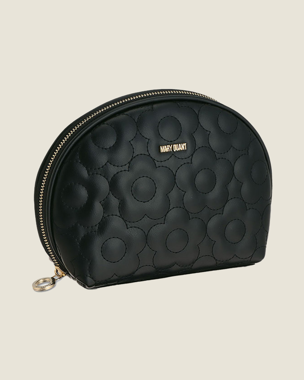 Quilted Foam Daisy Round Pouch L