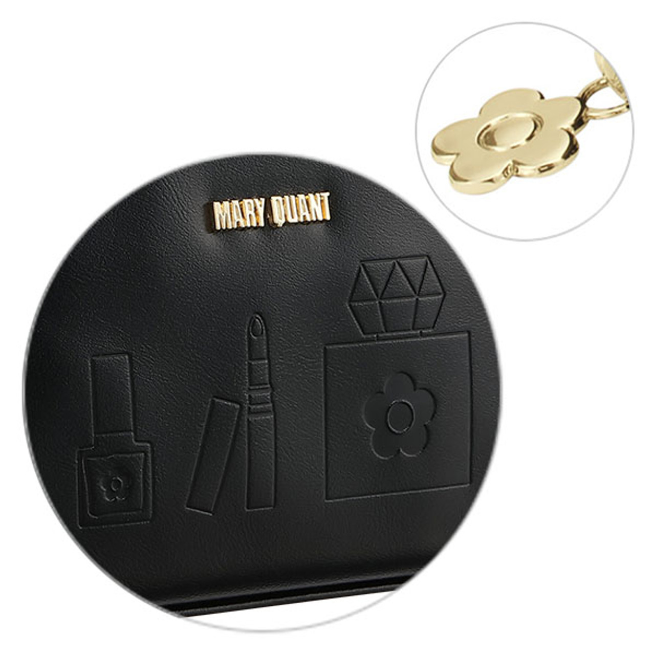 Embossed Round Pouch