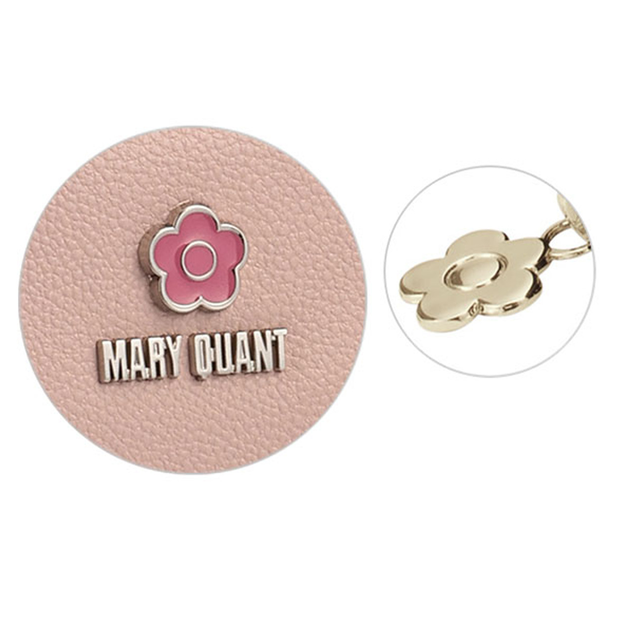 Pink Epoxy Round Pouch