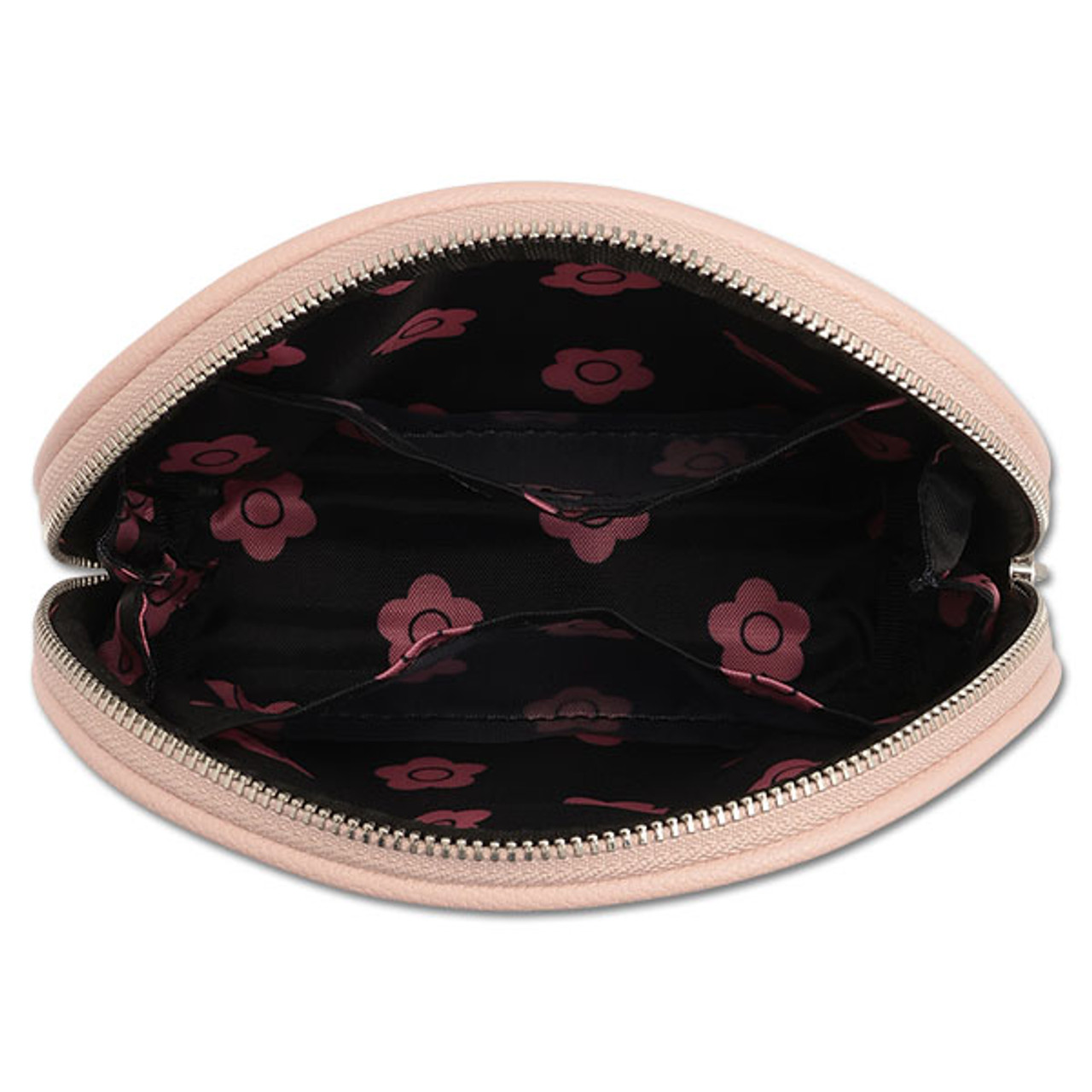 Pink Epoxy Round Pouch