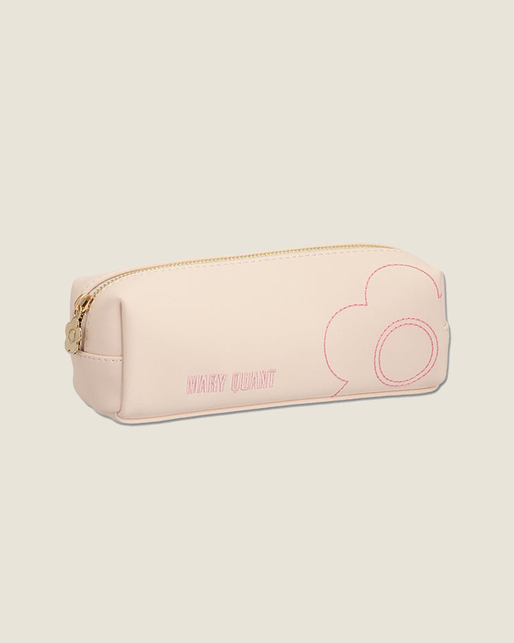 Pink Stitch Square Pencase