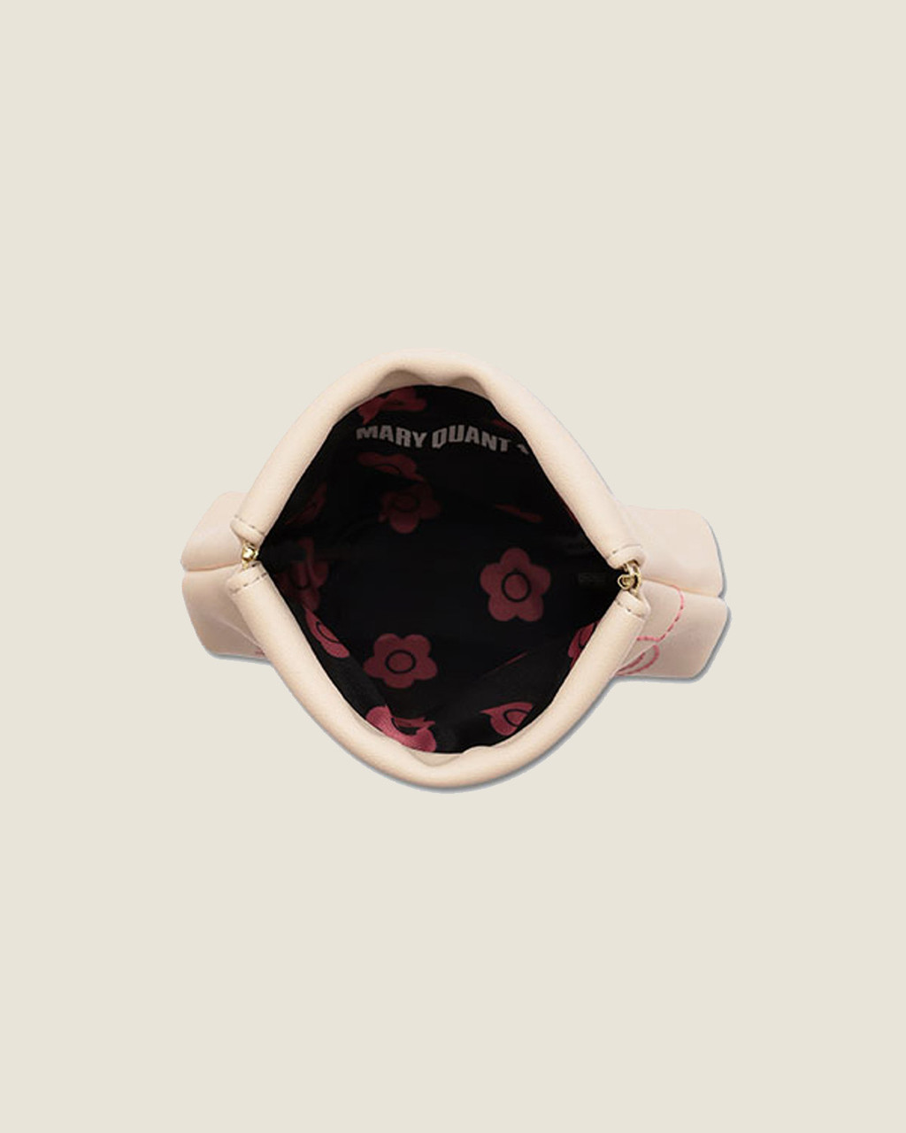 Pink Stitch Spring Mouth Pouch