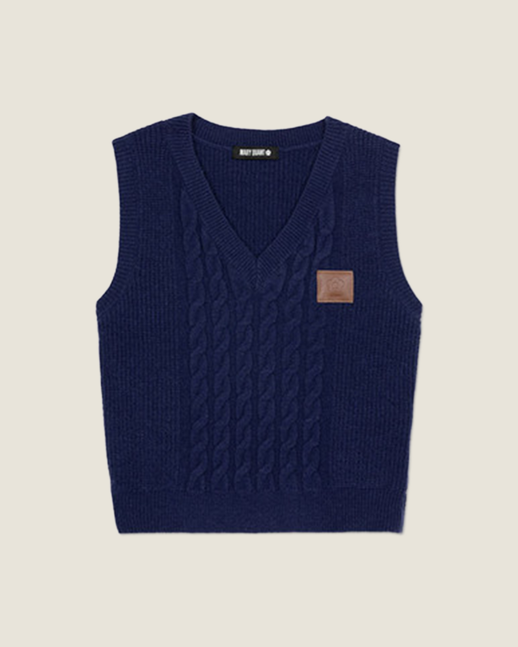 Cable Vest Pullover
