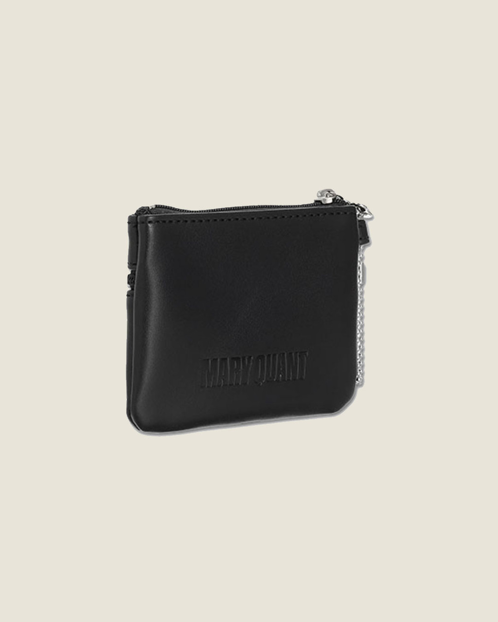 Metal 2 zip Mini Pouch