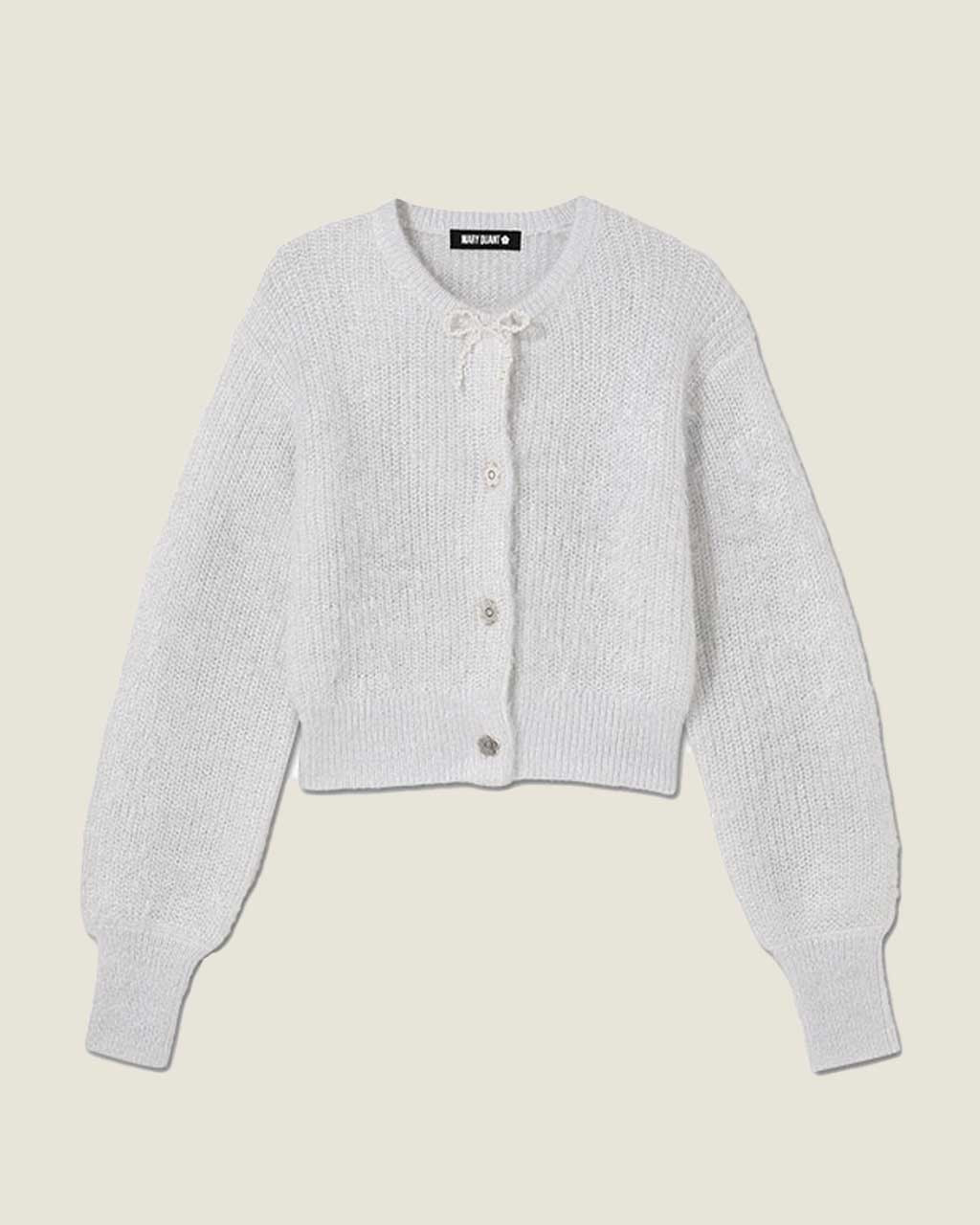 Pearl Ribbon Cardigan