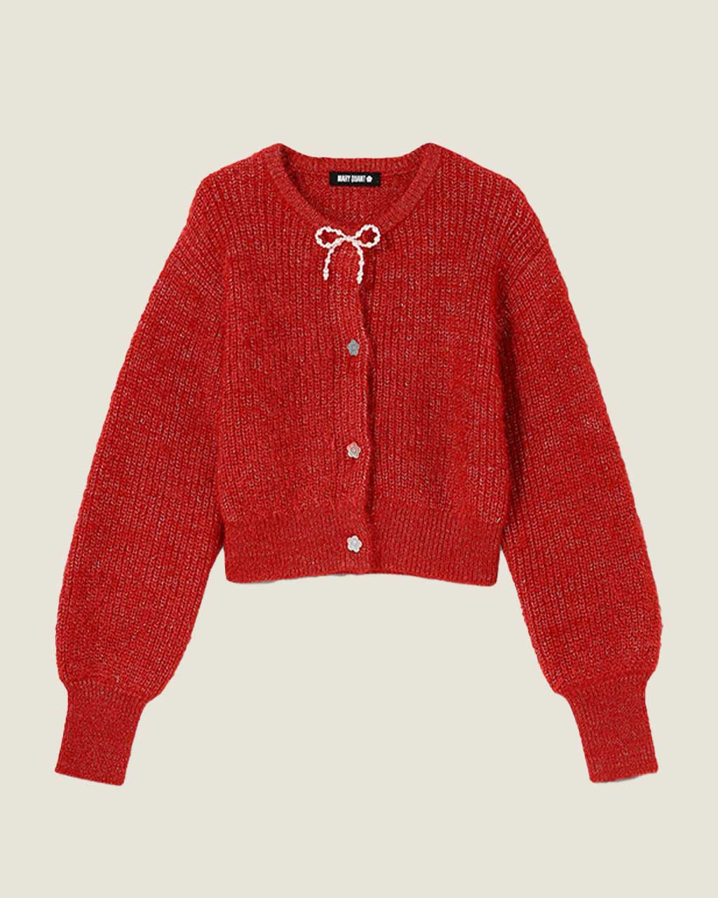 Pearl Ribbon Cardigan