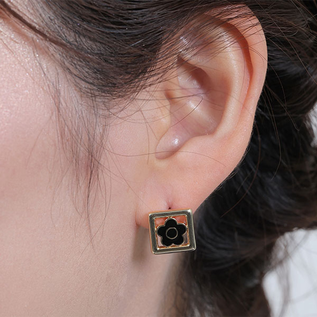 Square Frame Earrings