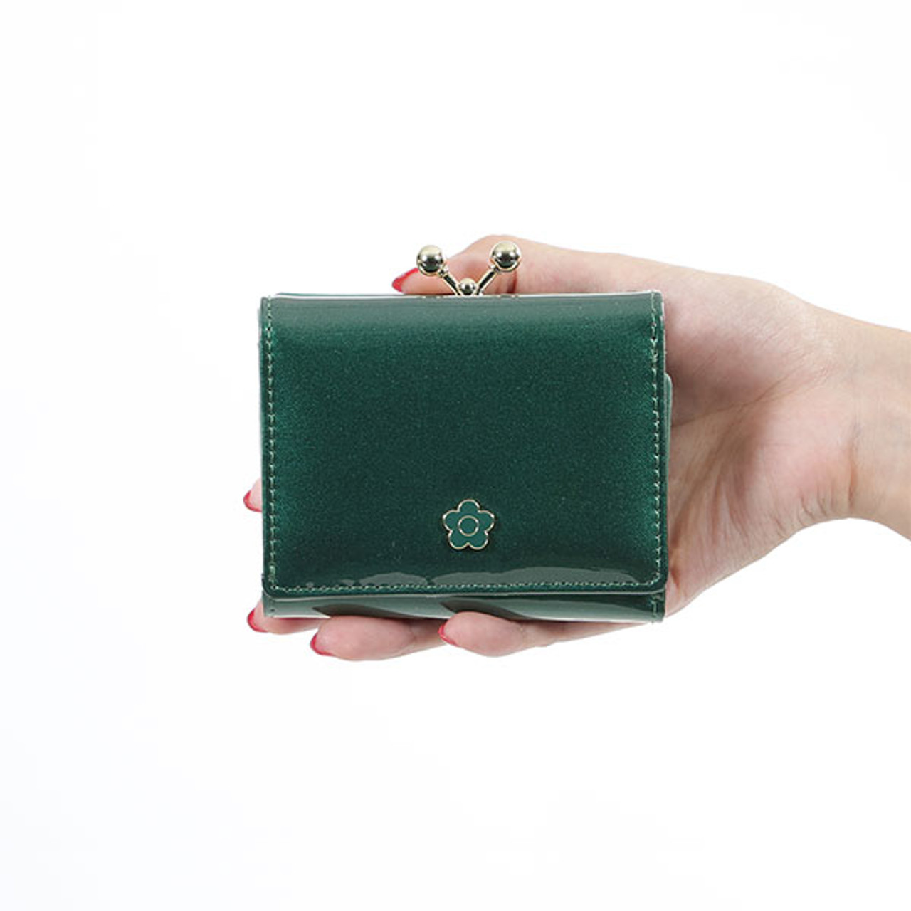 Clasp Mouth Mini Wallet