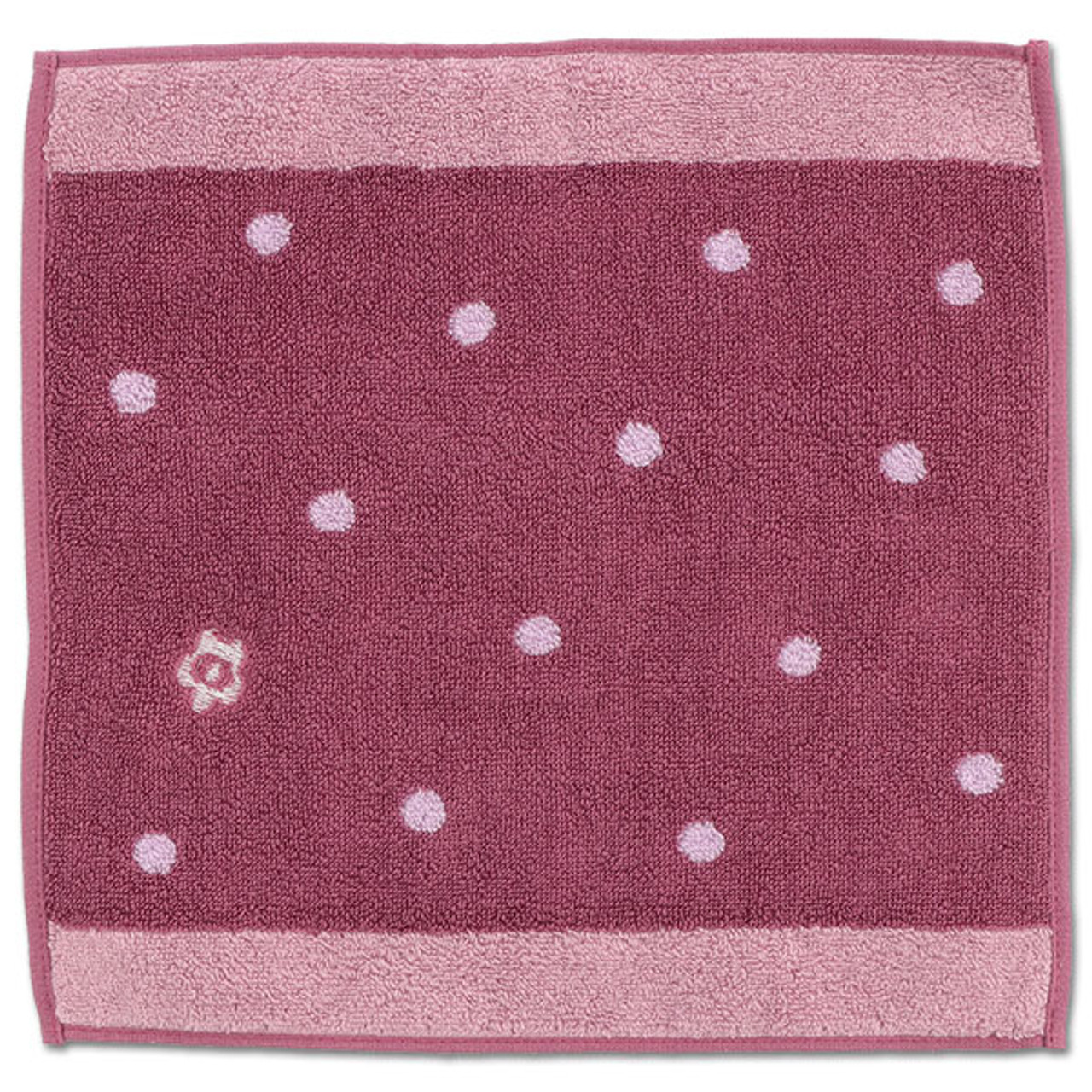 Polka Dot Daisy Mini Towel