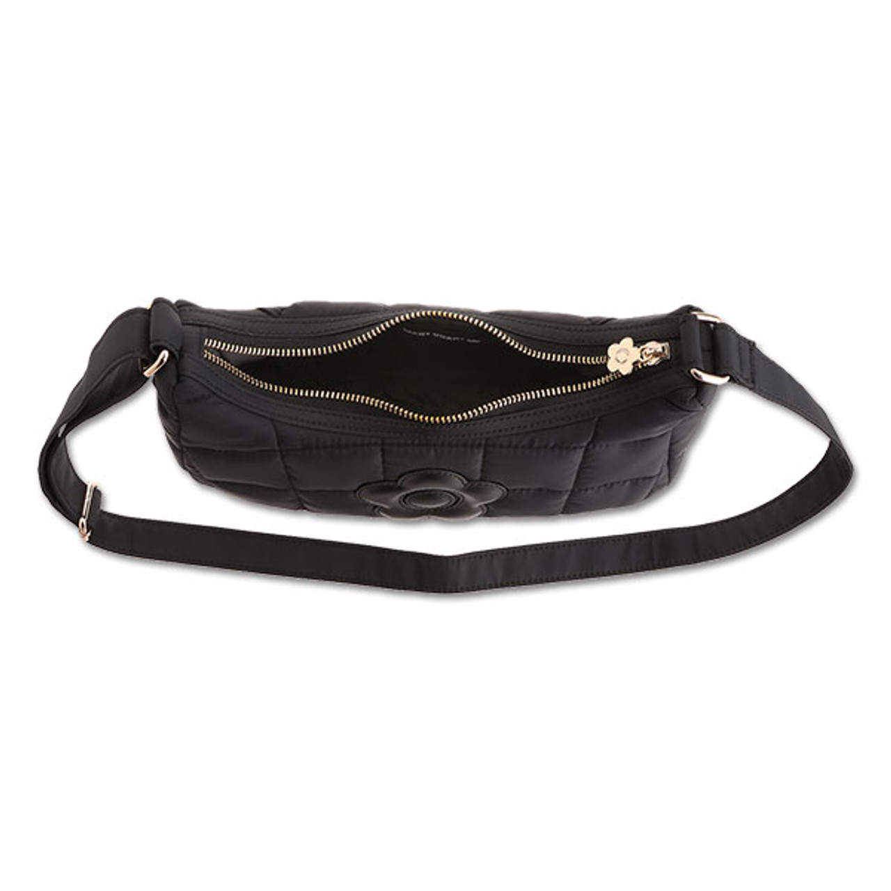 Matte Satin Quilted Shoulder Bag