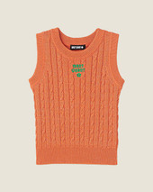 Glitter Cable Knit Pullover