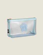 Clear Gel Daisy Pencase