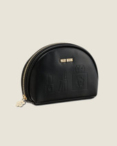 Embossed Round Pouch