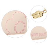Pink Stitch Square Pencase