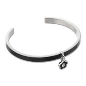 Smooth Epoxy Daisy Bangle