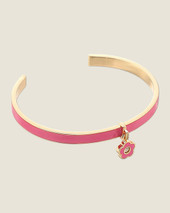 Smooth Epoxy Daisy Bangle