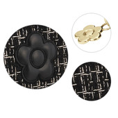 Padded Daisy Tweed Pen Case