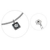 Square Metal Necklace