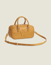 Square Embossed Daisy 2WAY Mini Tote