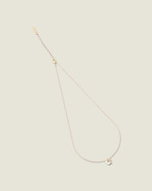 Half Stone Daisy Necklace