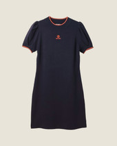 Puff Sleeve Fine Knit Dress