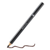 An eyebrow pencil with Mary Quant Brow line and the Mary Quant Daisy printed on. There is a scribble demonstrating the shade- this shade is 01 CHARCOAL GREY, a charcoal grey specially designed to be neither too dark nor chalky.
Creates a strong, full impression.