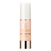 A bottle of foundation with Quant by Mary Quant Treatment Liquid Foundation and the Mary Quant Daisy printed on the front. An ageing care foundation with such a fine finish that it looks like beautiful bare skin.