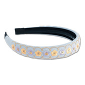 Daisy Embroidered Hairband