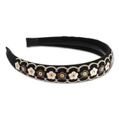 Daisy Embroidered Hairband