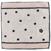 Polka Dot Daisy Mini Towel
