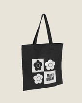Black Canvas Tote Bag